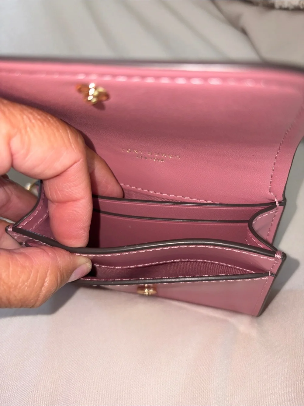 Tory Burch compact leather